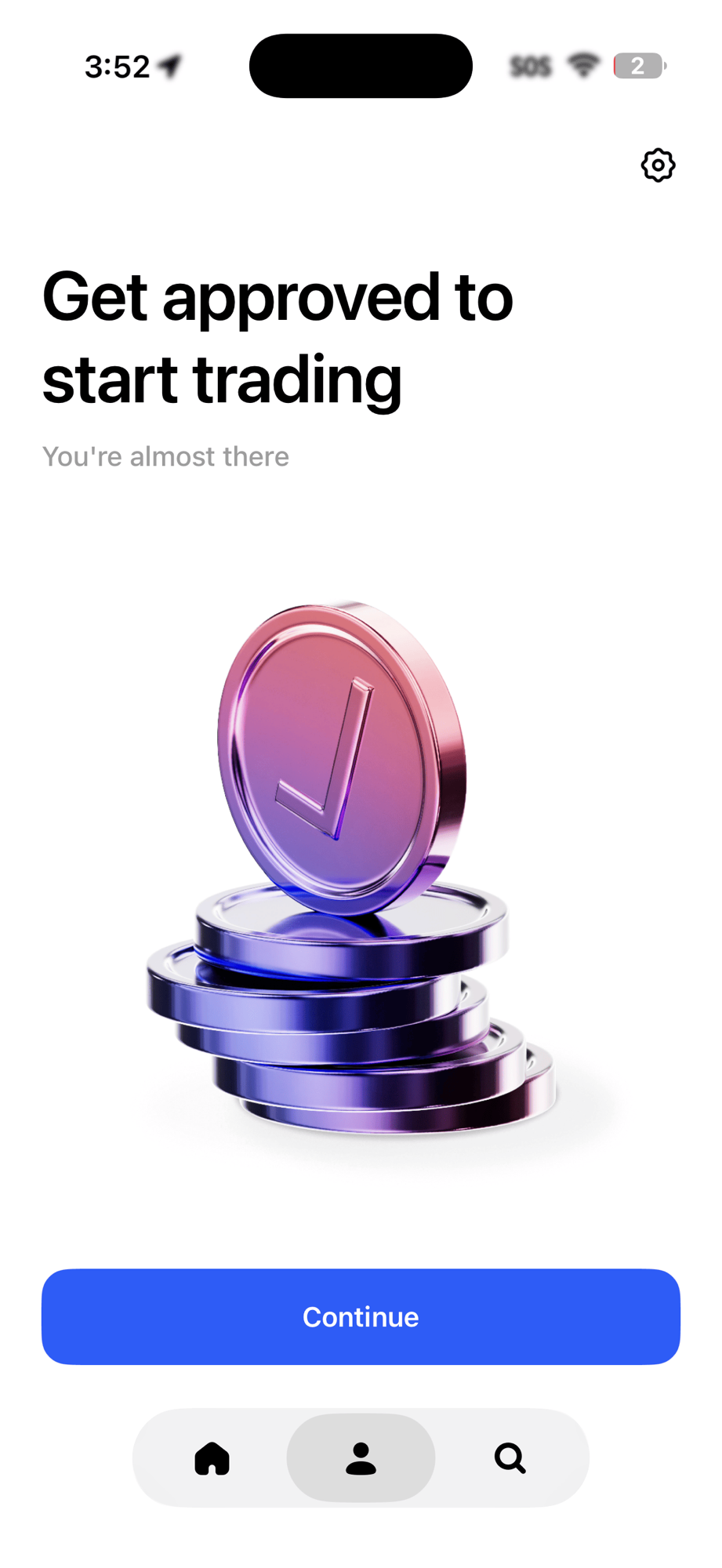 Approved to start trading